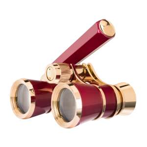 Levenhuk Broadway 325E színházi látcső, piros és arany kivitel - Levenhuk