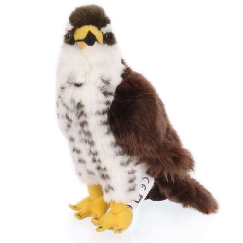 Jutas 25cm plüss vándorsólyom, valósághű plüss állat, puha játék