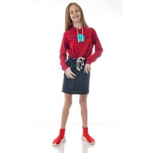 Mini&amp;Me kapucnis lányka pulóver - 158-as méret 32801566 Gyerek pulóver, kardigán