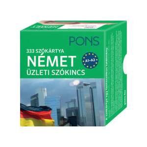 PONS Üzleti szókártyák - Német - 333 szó - Német üzleti szókincs 82187598 