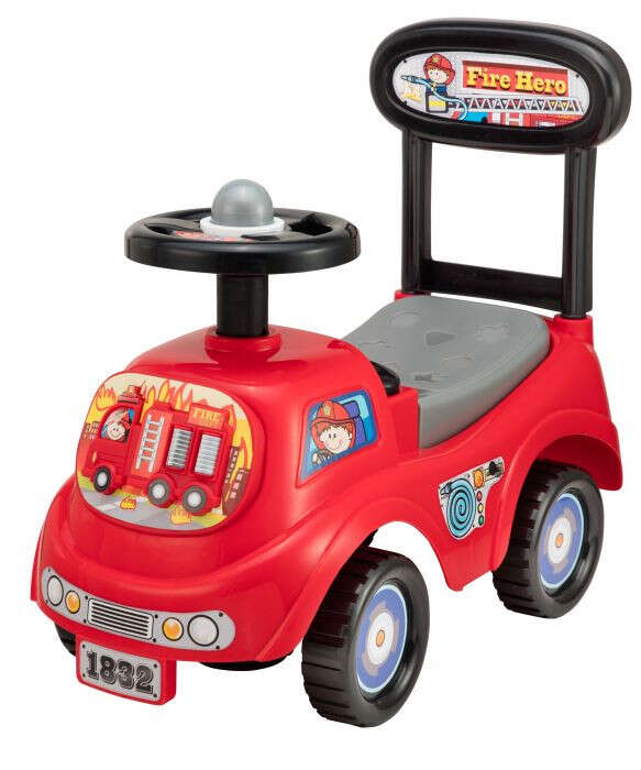 Apollo Bébitaxi Tűzoltóautó - Lábbal Hajtható