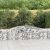 vidaXL Íves Gabion Kosár Készlet - 4 db - 400x30x60/80 cm 101393818
