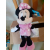 Minnie Mouse Disney Plush Figure in Polka Dot Dress - 25 cm