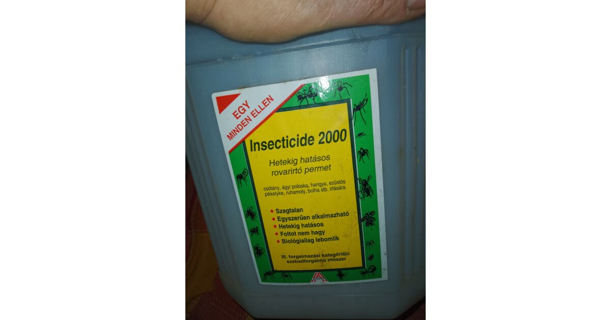 Insecticide 2000 rovarölő permet utántöltő (5000 ml) | Pepita.hu