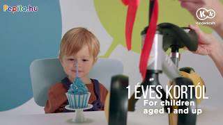Kinderkraft Cutie háromkerekű Futóbicikli #sárga-szürke